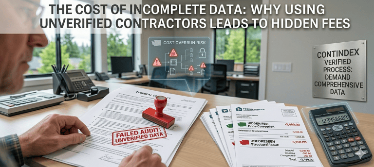 Auditing unverified contractors financial document risk with failed audit title title