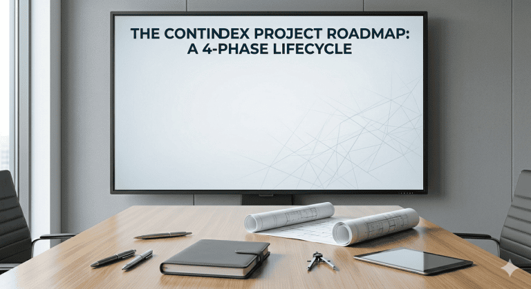 The Contindex Project Roadmap: A 4-phase lifecycle framework for Washington home renovation management.