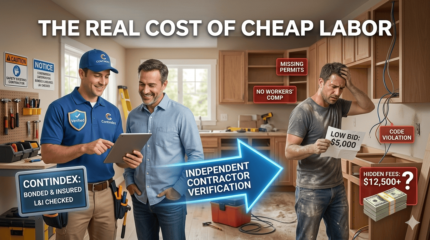 The Cost of Incomplete Data: Why Using Unverified Contractors Leads to Hidden Fees