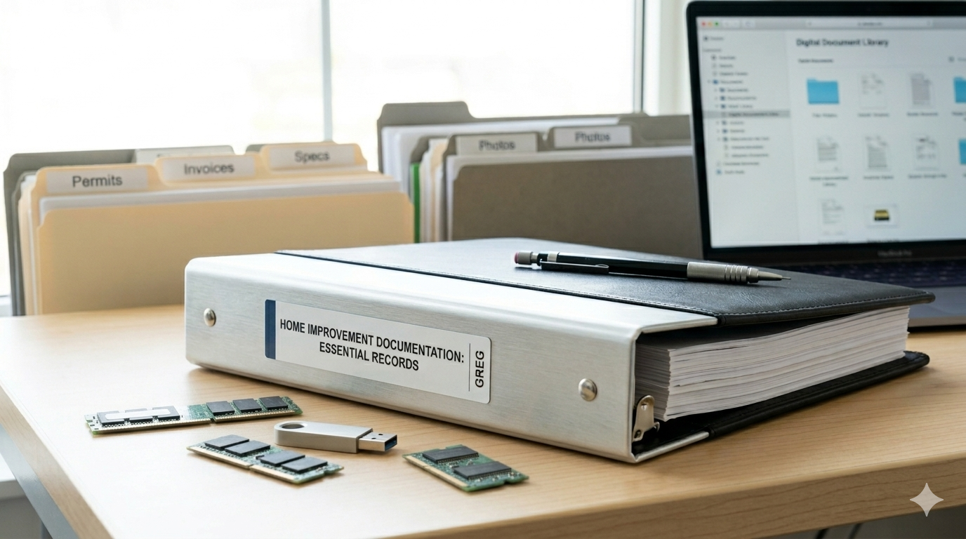 Home improvement documentation: The essential archive guide