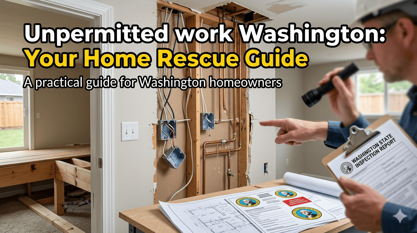 Unpermitted Work Washington: Your Home Rescue Guide